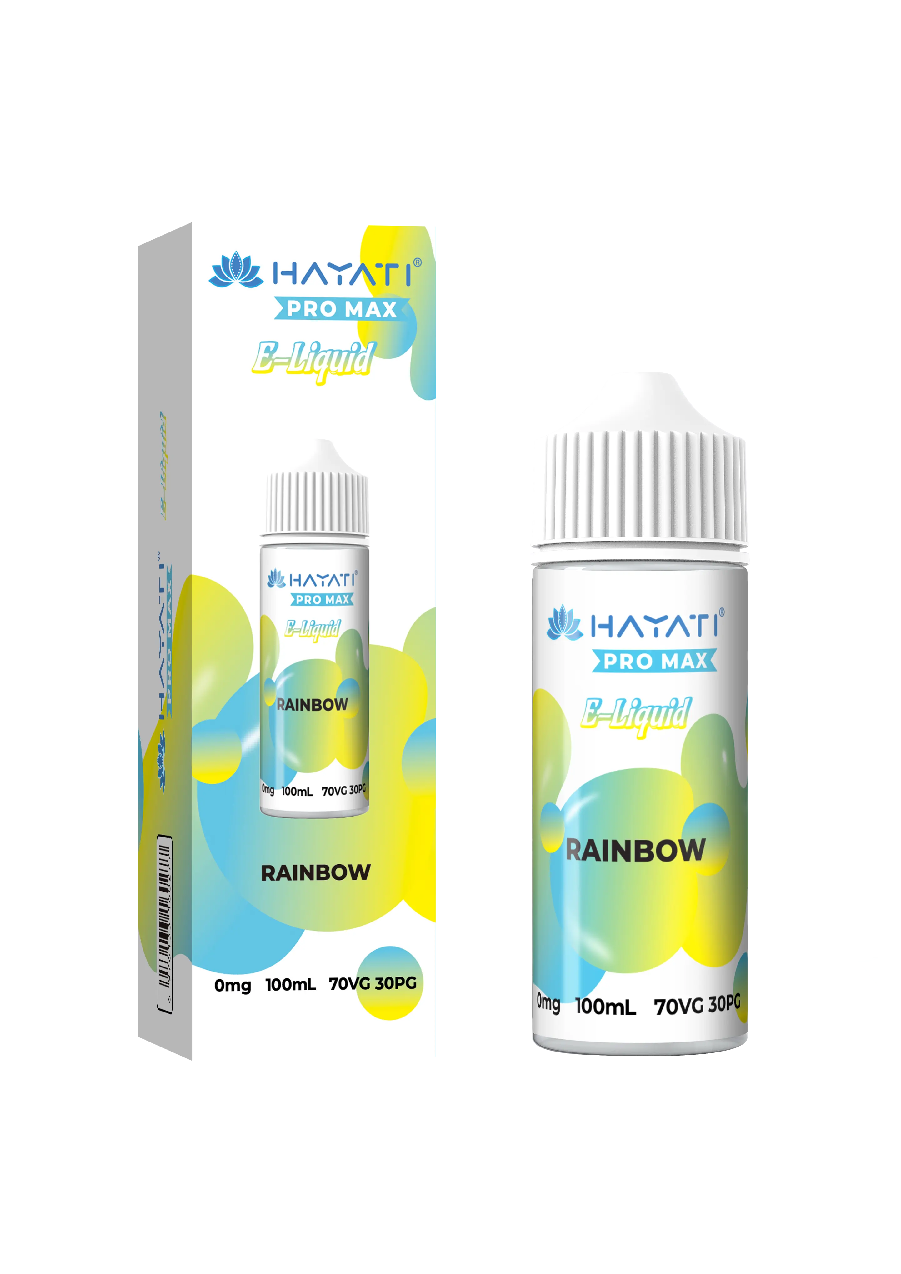 Hayati Pro Max Eliquid 70/30 - Rainbow - 100ml